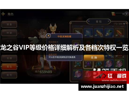 龙之谷VIP等级价格详细解析及各档次特权一览